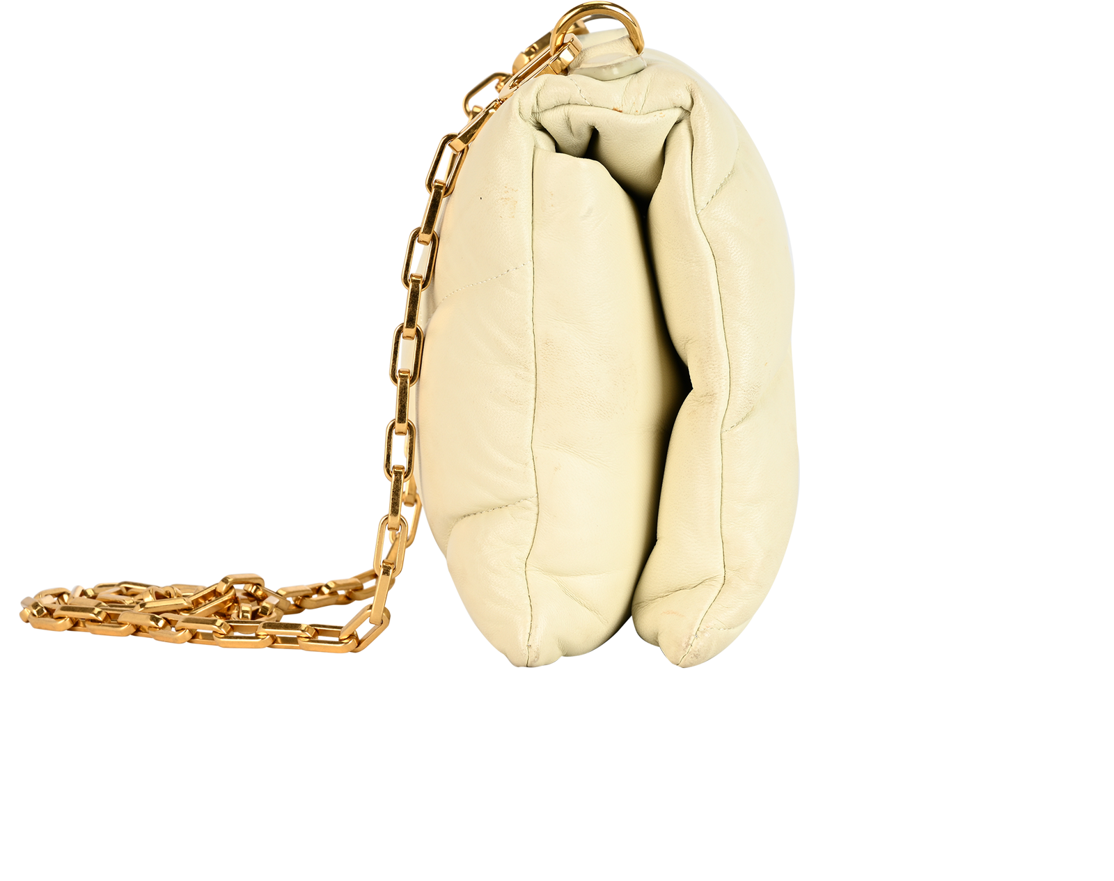 Little Softie, &pound;375, Handbags, Yellow, Leather, Side view